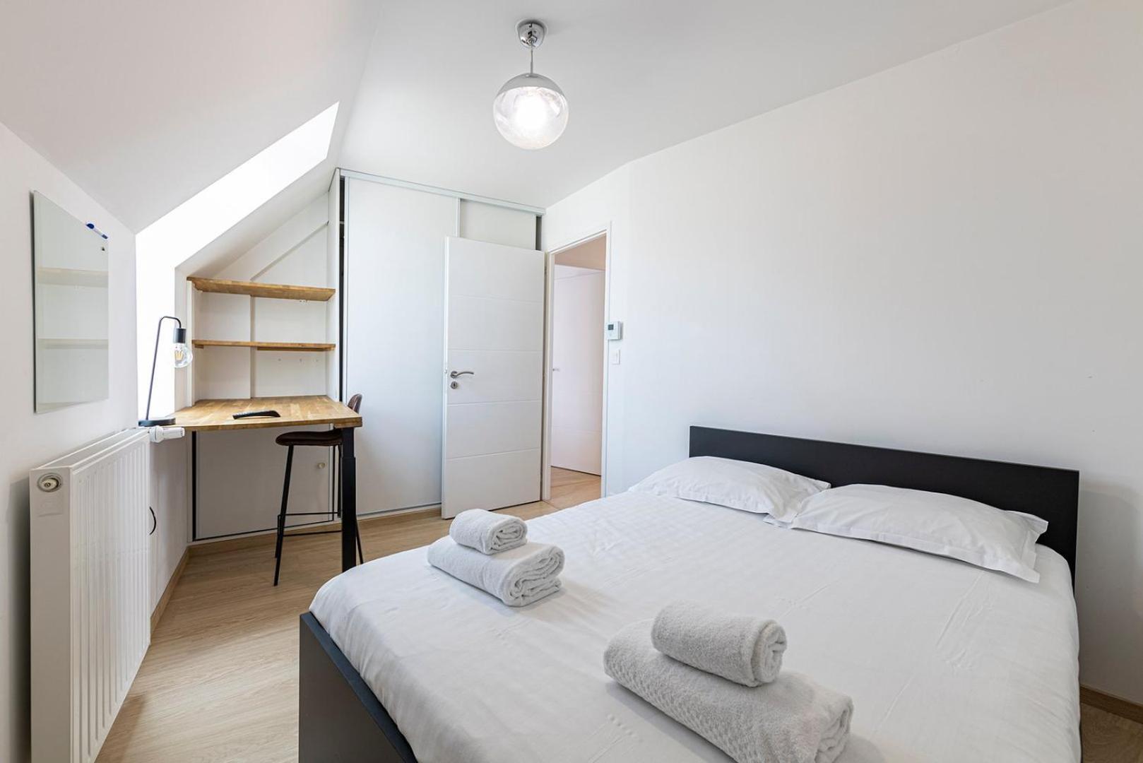 Appartement Le Maginot, T4 De Standing, Terrasse Et Parking à Rennes Extérieur photo