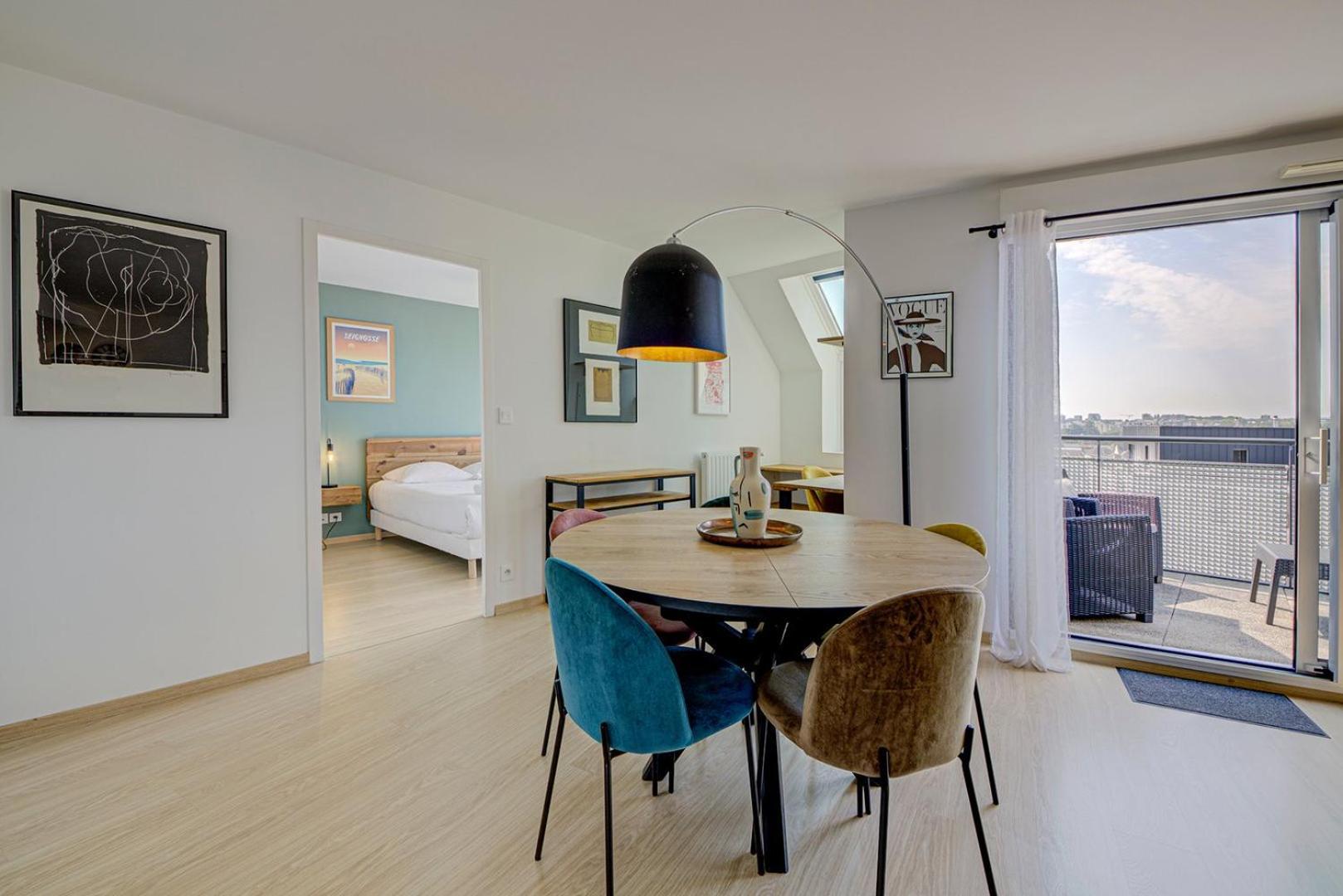 Appartement Le Maginot, T4 De Standing, Terrasse Et Parking à Rennes Extérieur photo
