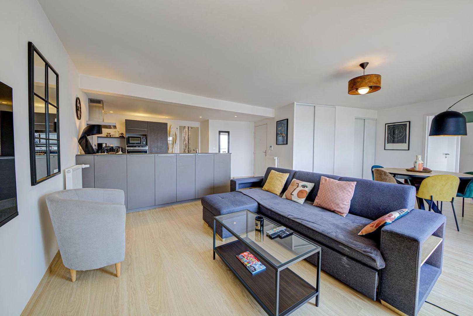 Appartement Le Maginot, T4 De Standing, Terrasse Et Parking à Rennes Extérieur photo