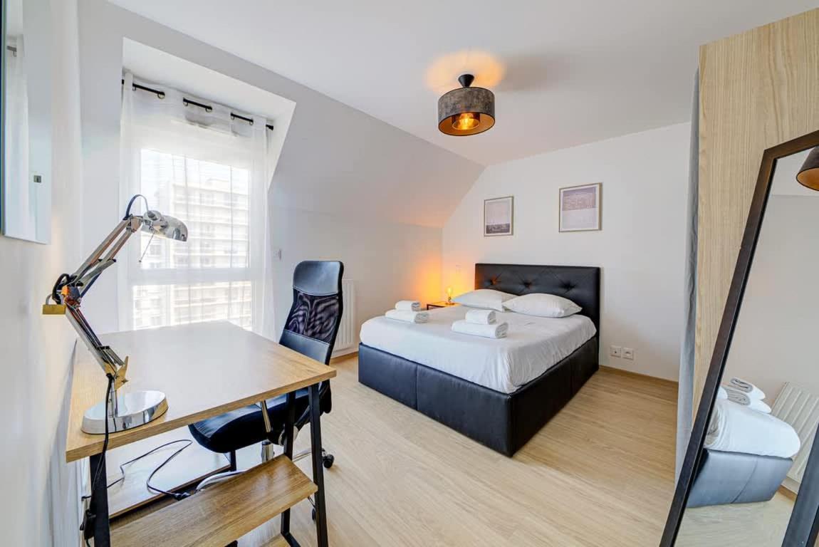 Appartement Le Maginot, T4 De Standing, Terrasse Et Parking à Rennes Extérieur photo