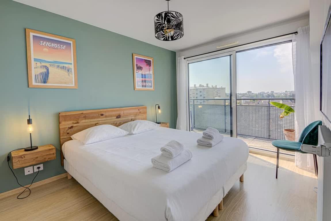Appartement Le Maginot, T4 De Standing, Terrasse Et Parking à Rennes Extérieur photo